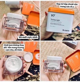 [kem v7] Kem Dưỡng Trắng Da V7 Toning Light 50ml