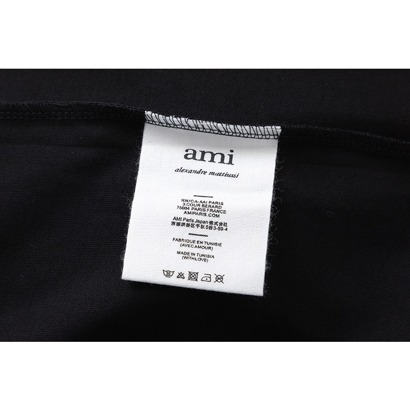 ❤❀  ❤ Áo Thun Cotton Tay Ngắn Dáng Rộng Thêu Hình Trái Tim Thời Trang Cho Nam Và Nữ