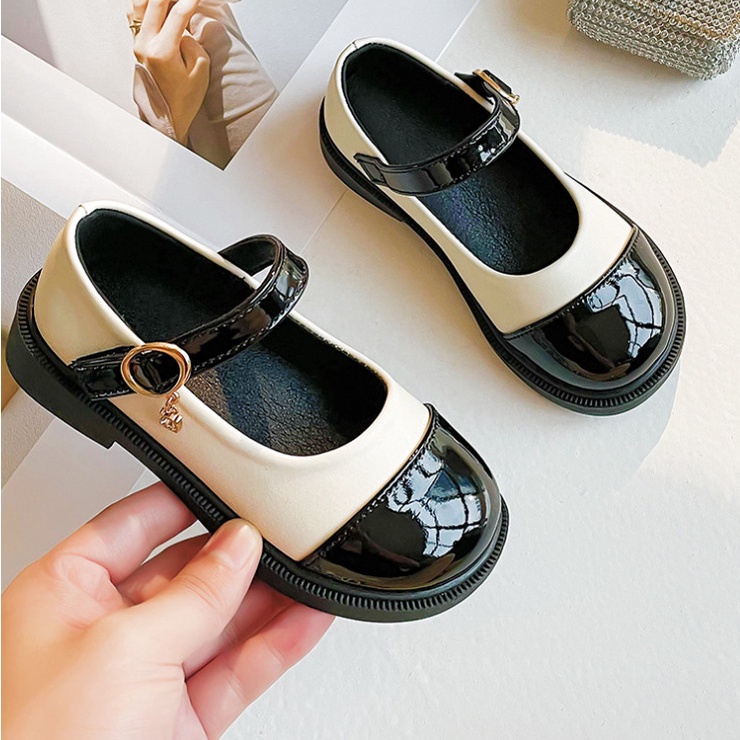 Giày cho bé gái phong cách cổ điển LOLITA sang chảnh chính hãng MG Baby