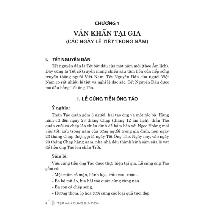 Sách - Tập văn cúng gia tiên (Văn khấn nôm tại nhà)