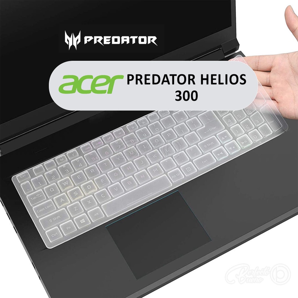 Miếng Silicone Bảo Vệ Bàn Phím Máy Tính Acer Predator Helios 300 PH315-52 / 53 / 54 PH317-53 / 54 15.6 17.3