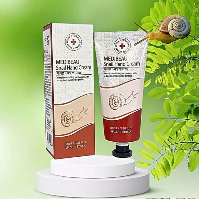 Kem dưỡng da tay tinh chất ốc sên MEDIBEAU Hàn Quốc