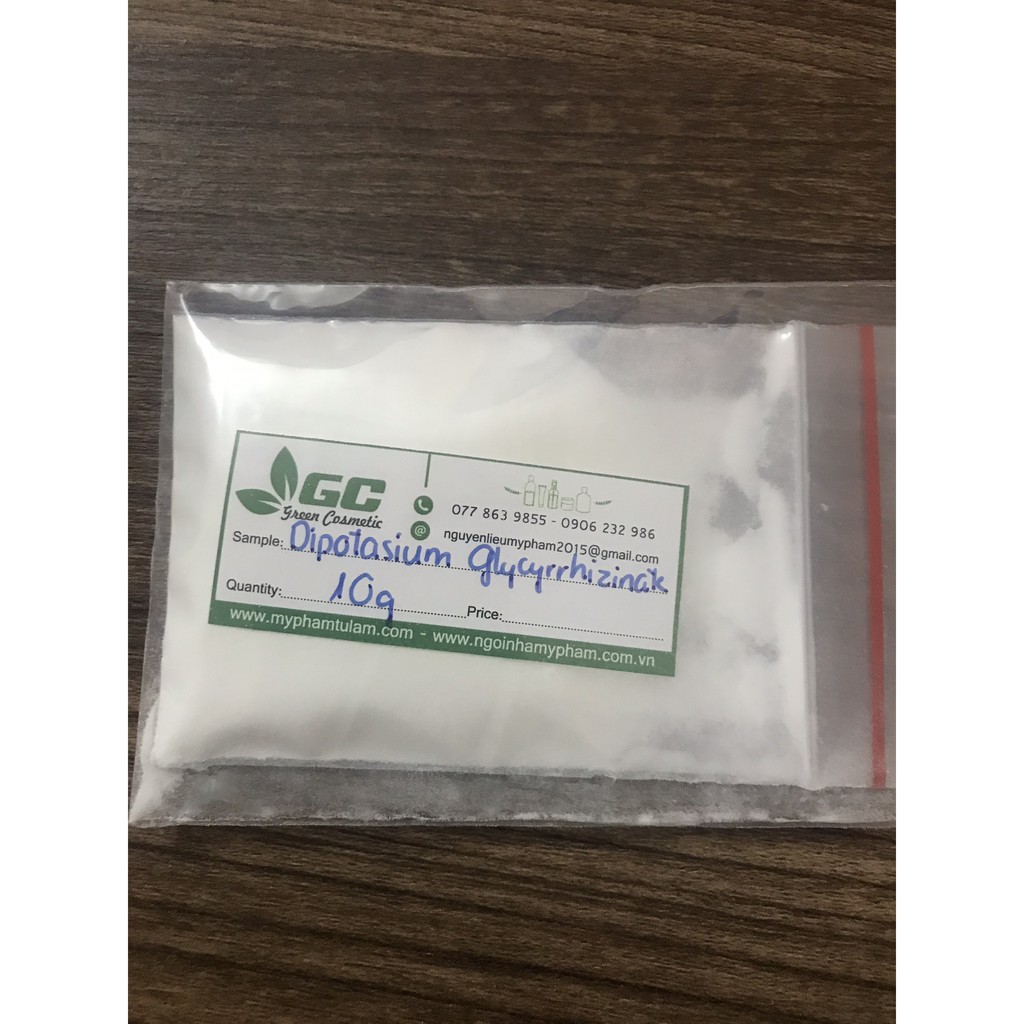 10G Dipotassium glycyrrhizinate - Chất chống kích ứng