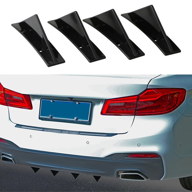 Ready Stock D2VN Spoiler Car Back Bumper Car Rear Bumper Lip Diffuser Shark Fin | BigBuy360 - bigbuy360.vn