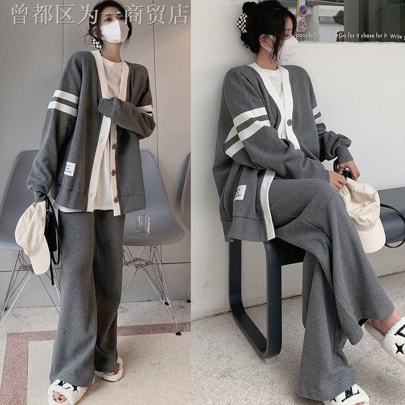 Áo Khoác cardigan Kèm Quần Ngắn Ống Rộng Thời Trang Cho Nữ
