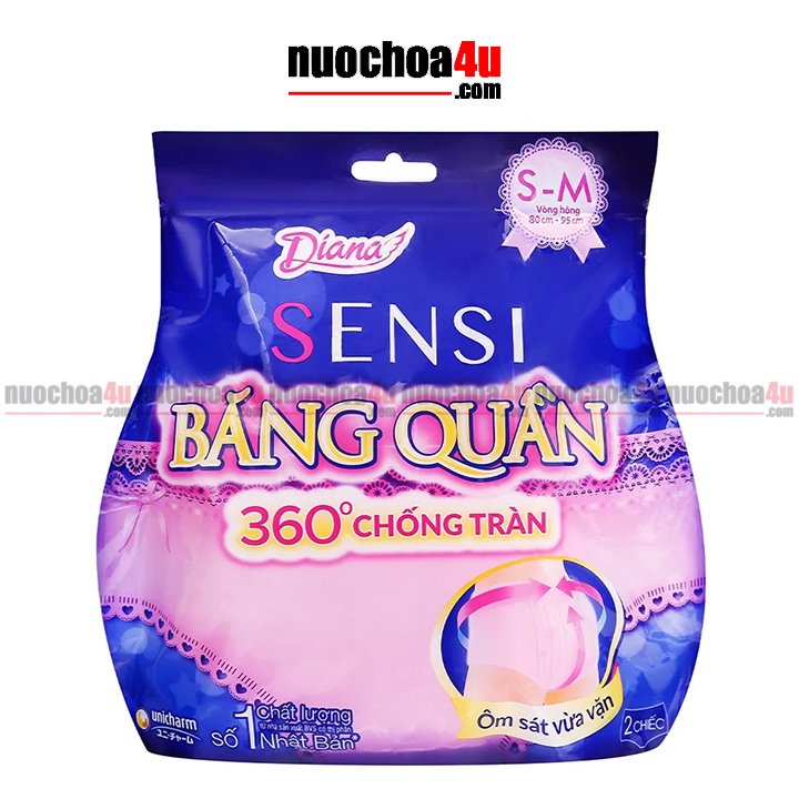 Băng Quần Sensi 360 Độ Chống Tràn DIANA -