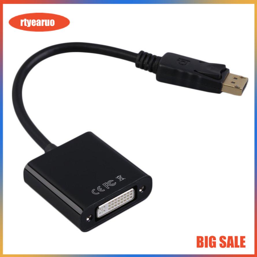 DisplayPort DP Male to DVI Female Adapter Cable Converter for Laptop