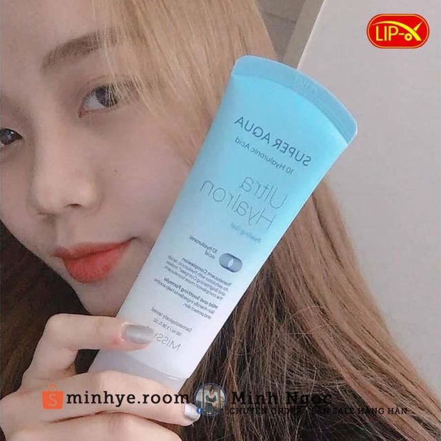 Tẩy Tế Bào Chết Mặt Missha Super Aqua Ultra Hyalron Mẫu Mới Loại Bỏ Da Chết Sạch Sâu Giảm Nhờn Kiềm Dầu