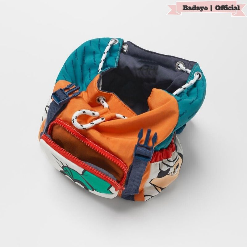 Balo trẻ em hàng za.ra hình mickey mẫu mới 2022 siêu xinh BADAYO T2.033