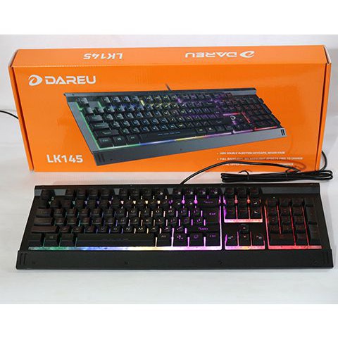 Bàn Phím Giả Cơ Dareu LK145 Led 7 Màu - Hàng Chính Hãng