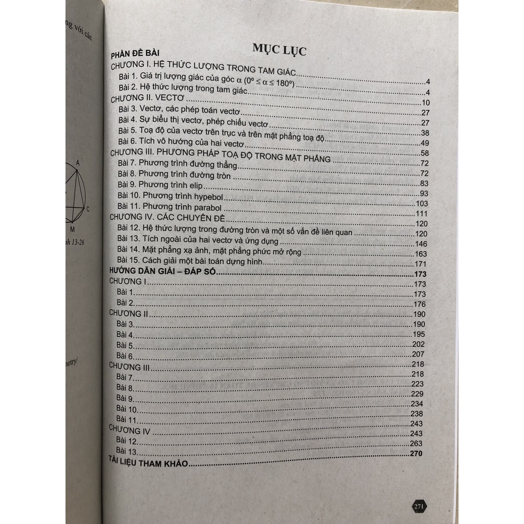 Sách - Bài tập nâng cao và Một số chuyên đề Toán 10 - Hình học