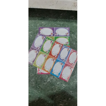 NHÃN VỞ HỌC SINH
