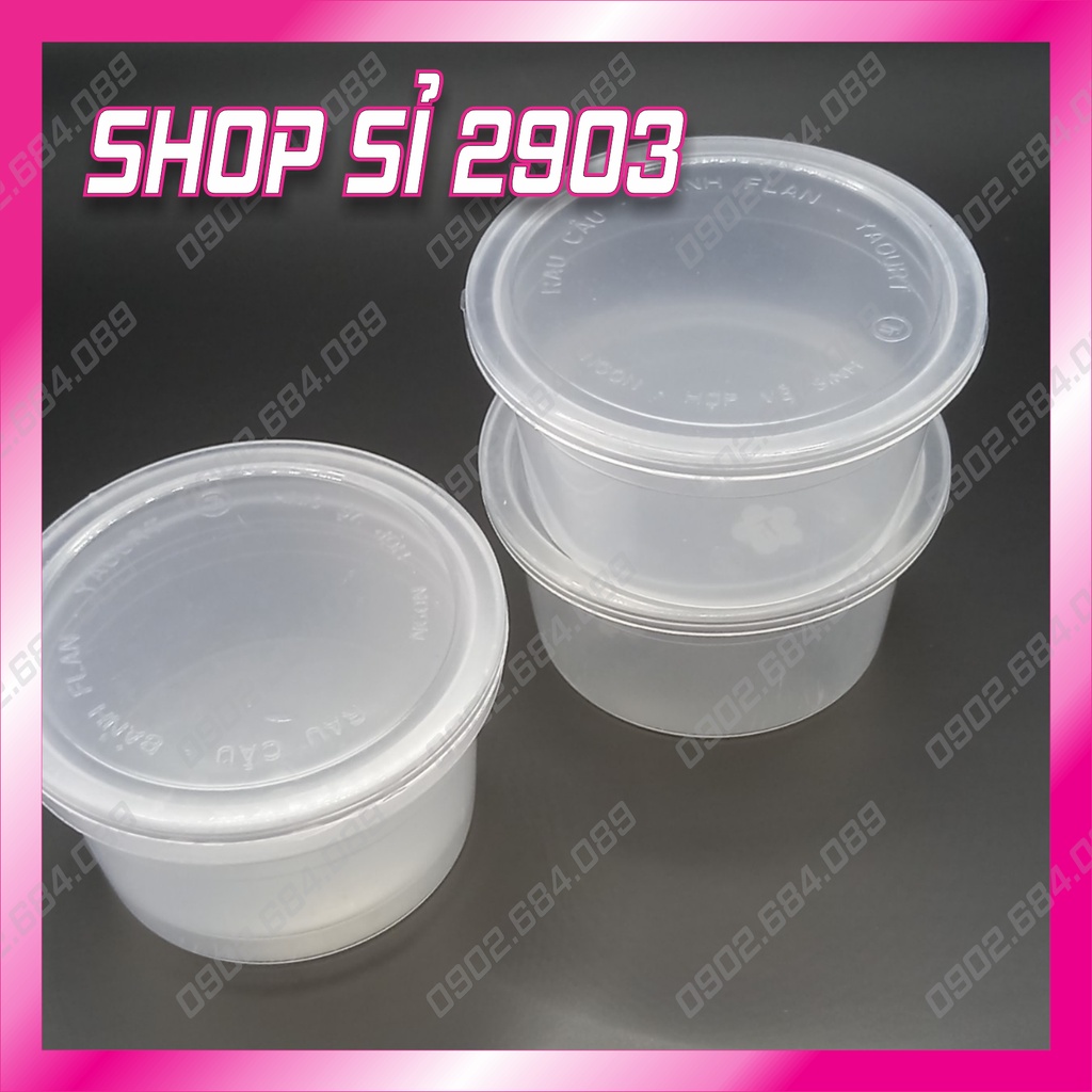 Hũ bánh Flan - hũ Caramen