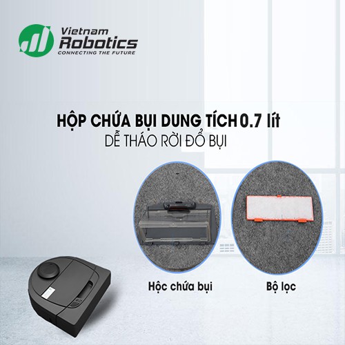 Robot hút bụi NEATO BOTVAC D3 CONNECTED - Hàng Chính Hãng