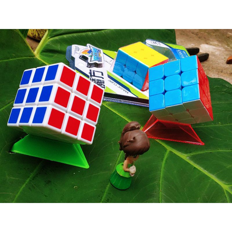 [TẶNG GIÁ ĐẾ ] Rubik 3x3×3 Rubik 3 Tầng Khối Lập Phương Rubik