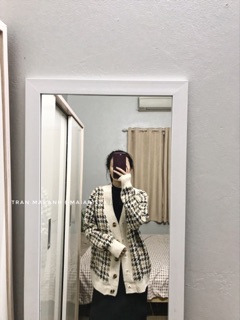 ( Ảnh thật) Áo cardigan hoạ tiết