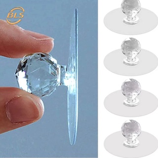 Tay nắm ngăn kéo tủ bằng acrylic hình viên kim cương