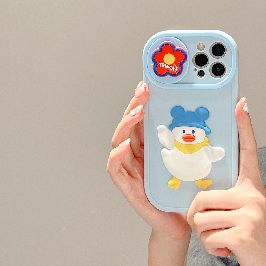 Ốp Lưng DẻO HìNh VịT HoạT HìNh Cho iPhone 14 / 13 / 12PRO MAX / 11 / 13PRO MAX