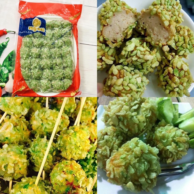 CHẢ CÁ CỐM XANH 500GR