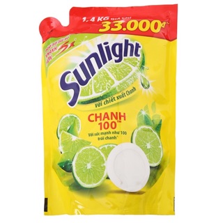 Nước rửa chén Sunlight (túi 750g - 1,4kg)