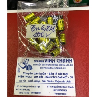 10 con tụ 6,8m 100v