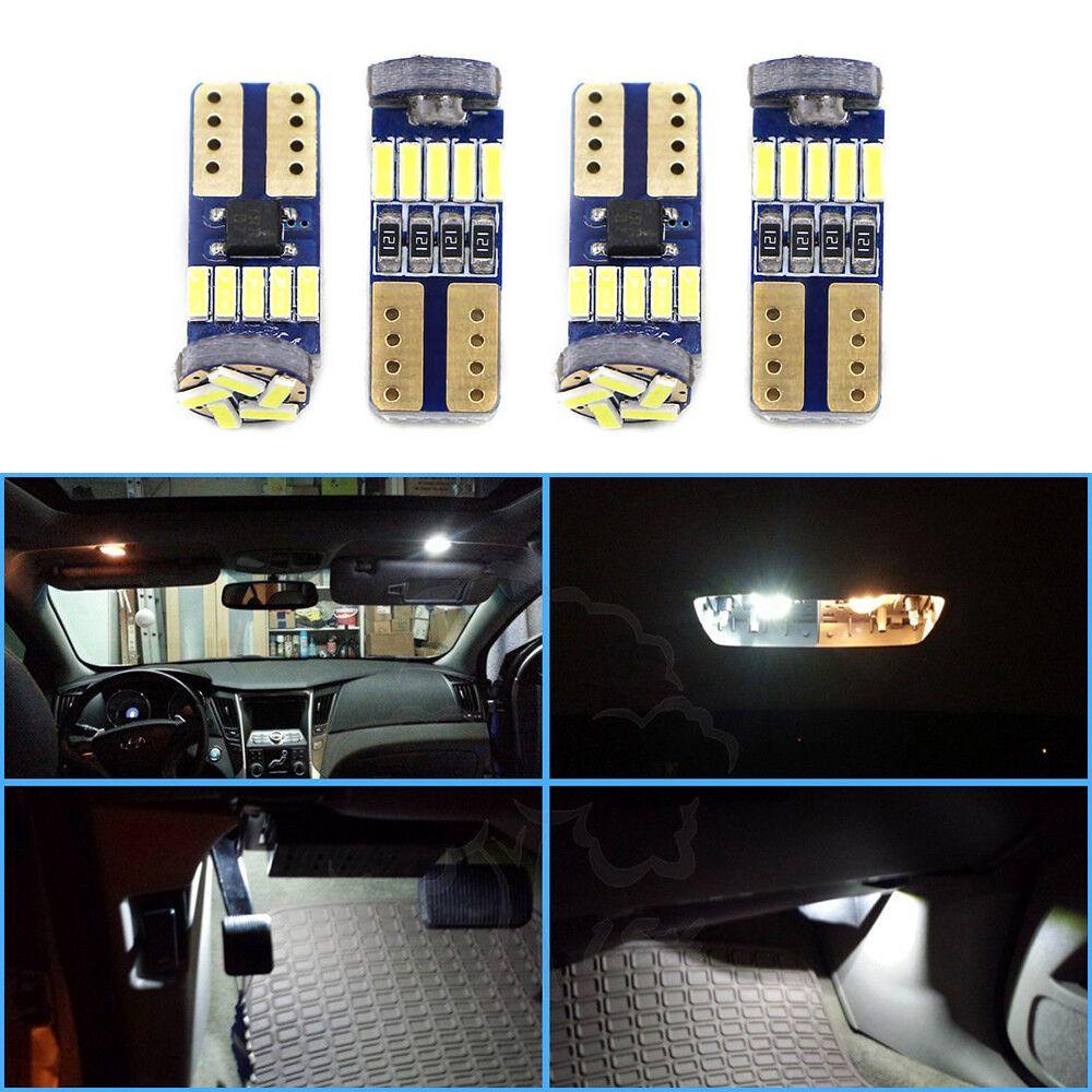 Set 10 Đèn LED COB 6000k Siêu Sáng Gắn Biển Số Xe Ô Tô