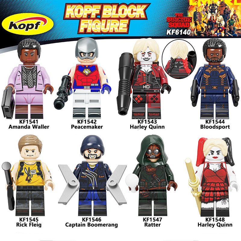 Lego Minifigures Mẫu Nhân Vật Harley Quinn Trong Marvel DC KF6140 - Đồ Chơi Lắp Ráp Mini