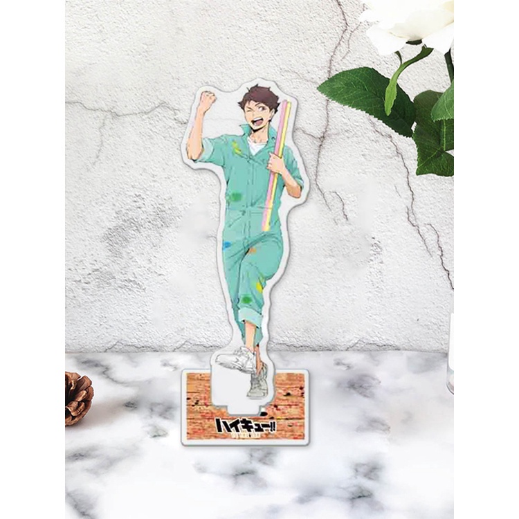 Mô hình đứng 15cm của nhân vật anime haikyuu