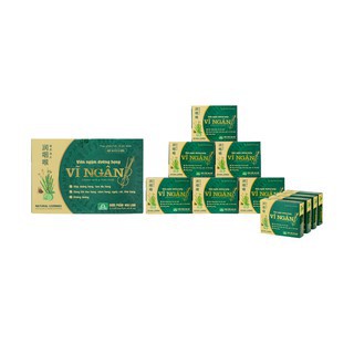 Viên ngậm dưỡng họng Vĩ Ngân – Hỗ trợ giảm ho, đau rát họng do viêm họng, viêm phế quản (10 viên)