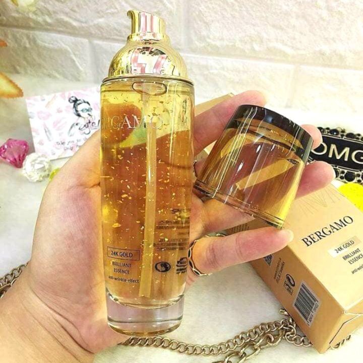 Kem lót tinh chất vàng Bergamo 24K Gold Brilliant Essence 110ml