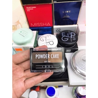 Bột tán mày Powder Cake Brow Idol