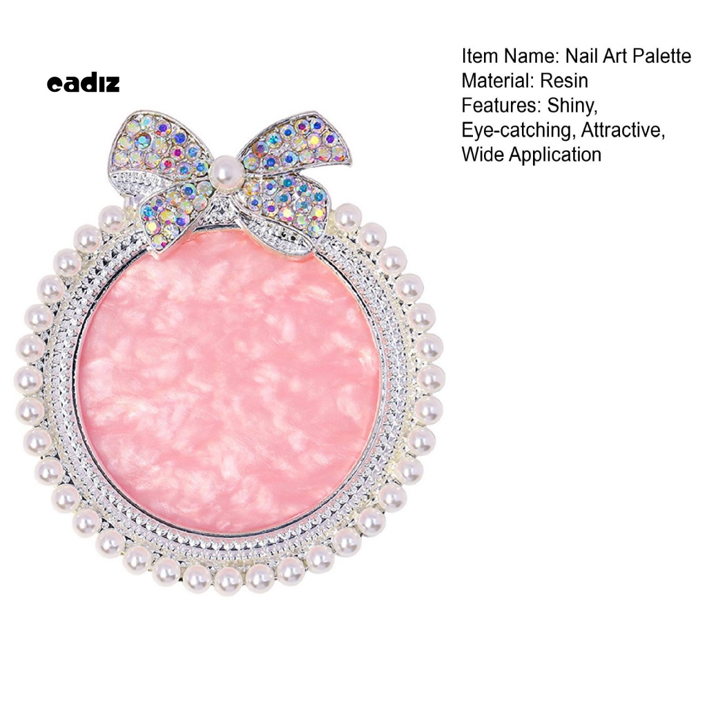 Khay Trưng Bày Móng Tay Giả Ngọc Trai Màu Sắc Sống Động