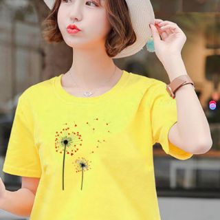 Áo thun in hình bồ công anh