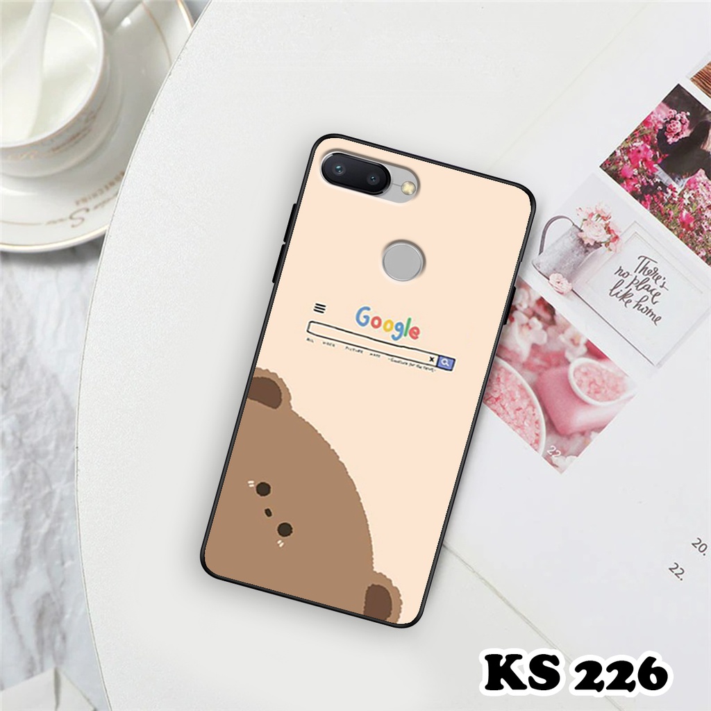 Ốp lưng Xiaomi Redmi 6 - Redmi 6A - Redmi 6X - Redmi 6 Pro - Ốp in hình gấu bear ngộ nghĩnh