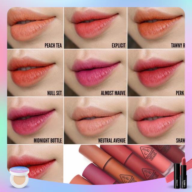 Son Tint 3CE Blur Water Tint/Son Kem Cho Viền Môi Mờ ảo Không Lem Sepia (AUTH)