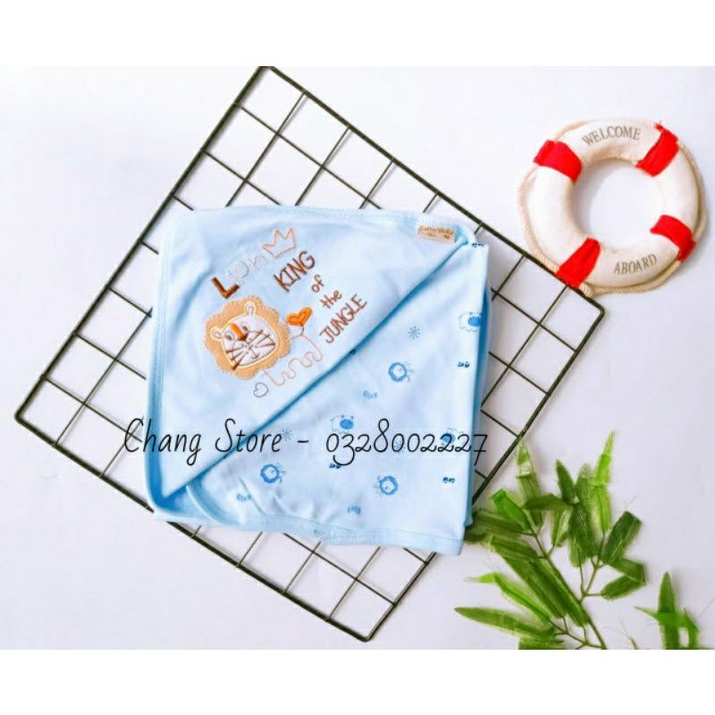 Khăn Choàng Ủ Bé Cotton Cao Cấp Bosbaby