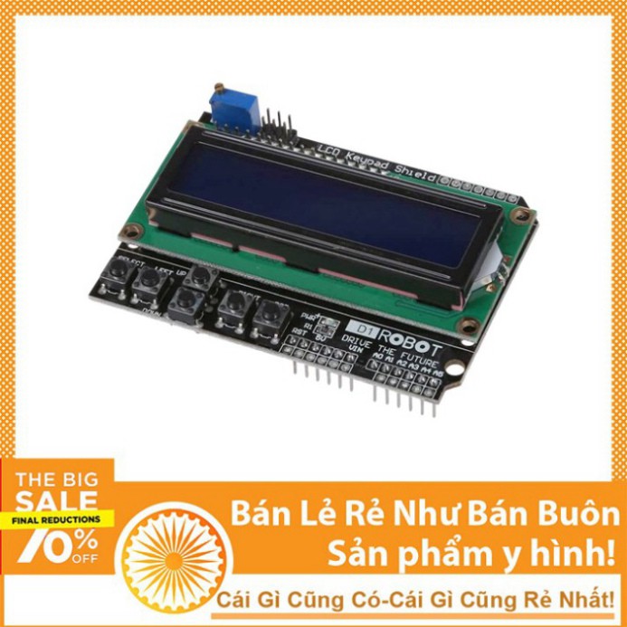 Màn Hình Hiển Thị LCD Keypad shield Arduino ( Giá Rẻ ) | BigBuy360 - bigbuy360.vn