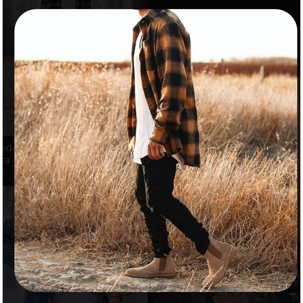 Aó sơ mi flannel DS | BigBuy360 - bigbuy360.vn