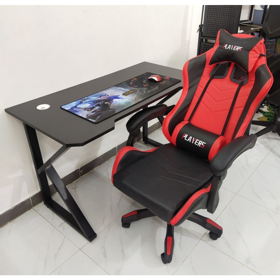 [Hàng Loại 1] Bàn Chữ K Gaming FUFUTECH Mặt Gỗ MDF 120x60 cm Khung Chân Sắt Sơn Tĩnh Điện Chống Hoen Gỉ Tốt