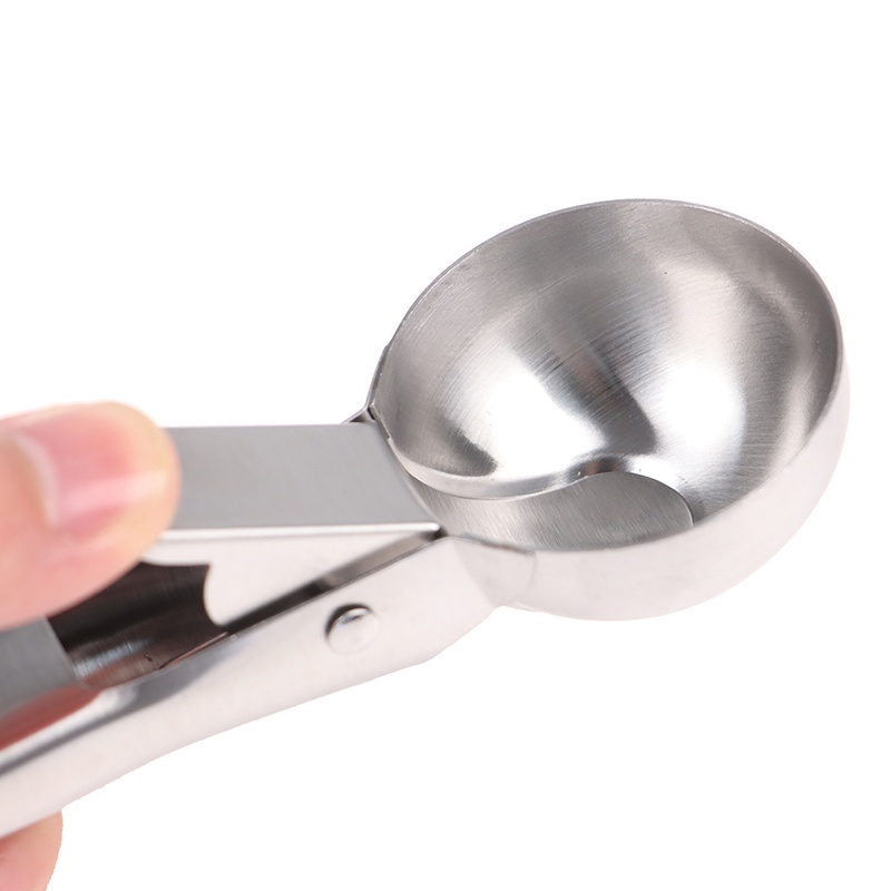 {FCC} Stainless Steel Ice-cream Scoop Cookie Dough Meat Balls Scoop Kitchen Accessory{yancrane3.vn}