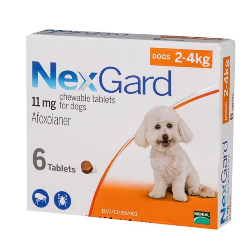 Nexgard cho chó 2-4kg 1 viên