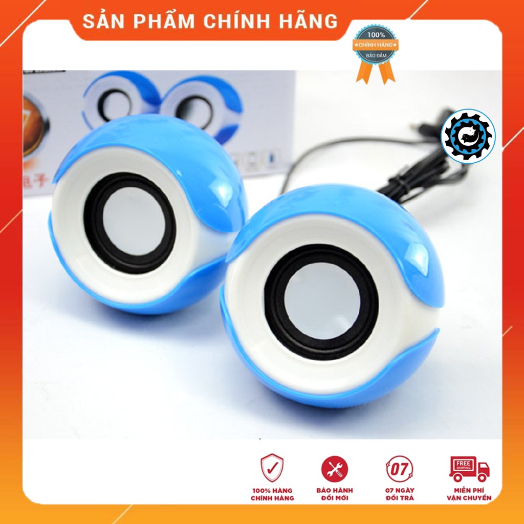 Loa Vi Tính, Loa Máy Tính 2.0 LF01 Mini Cực Đẹp – BH 6 Tháng