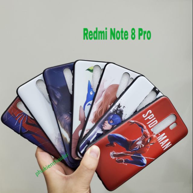 Ốp lưng Redmi Note 8 Pro FREESHIP Từ 50k dẻo TPU in 3D cao cấp chất đẹp