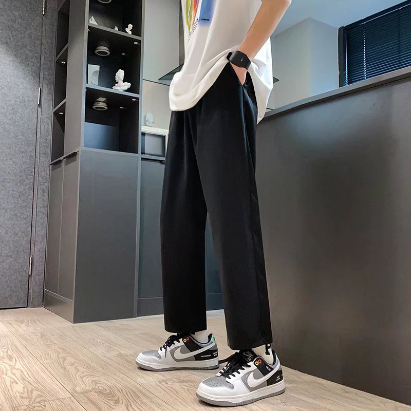 Quần Dài Ống Đứng Phong Cách Hong Kong Thời Trang Cho Nam