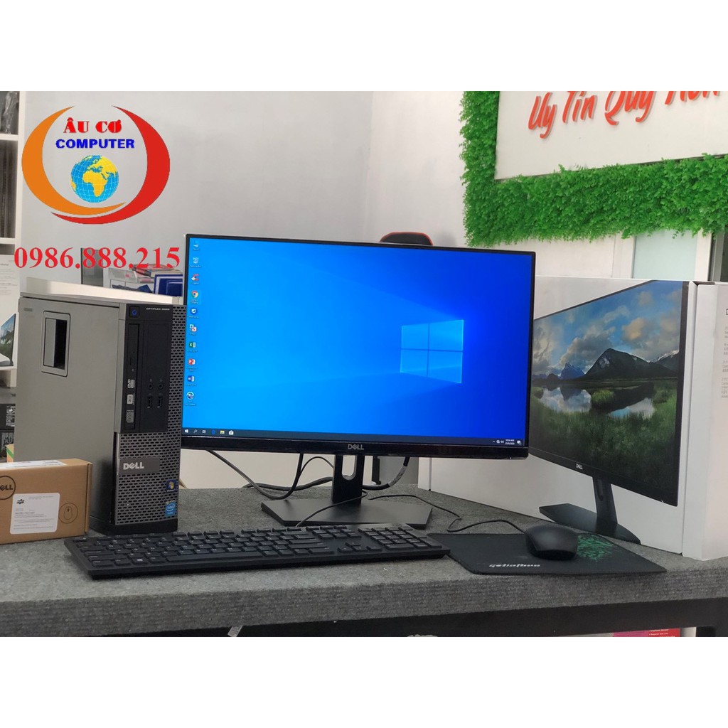 Bộ máy tính Để Bàn Dell Optiplex ( Core i7 - 2600 hoặc i5 hoặc i3 / Ram 8Gb/ SSD 128GB) Và màn hình Dell SE2219HX