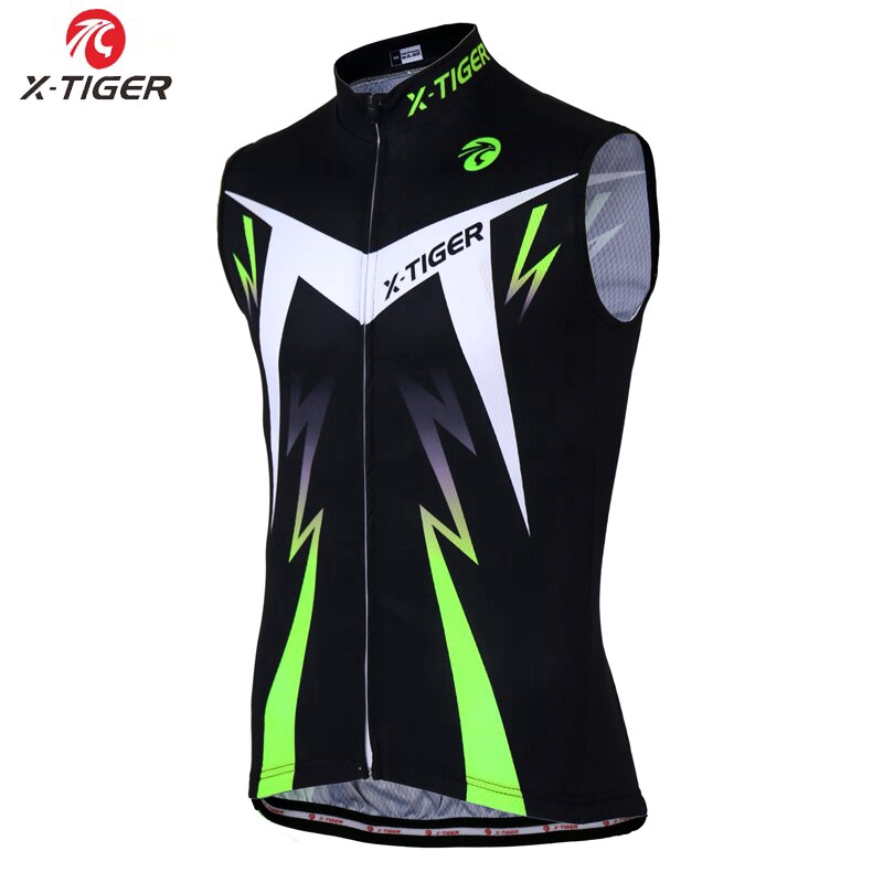 Áo Khoác Jersey Đạp Xe Thể Thao X-TIGER Thiết Kế Không Tay Thời Trang Cao Cấp Cho Mùa Hè