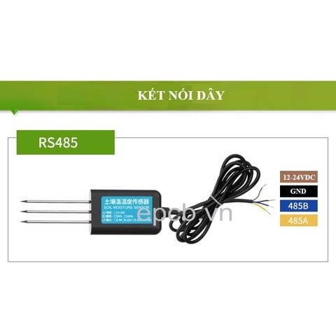 Cảm biến nhiệt độ độ ẩm độ dẫn điện  đất 3 trong 1 ES-SM-THEC-01