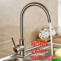 VÒI RỬA BÁT NÓNG LẠNH INOX 304 CẮM CHẬU TAROMA