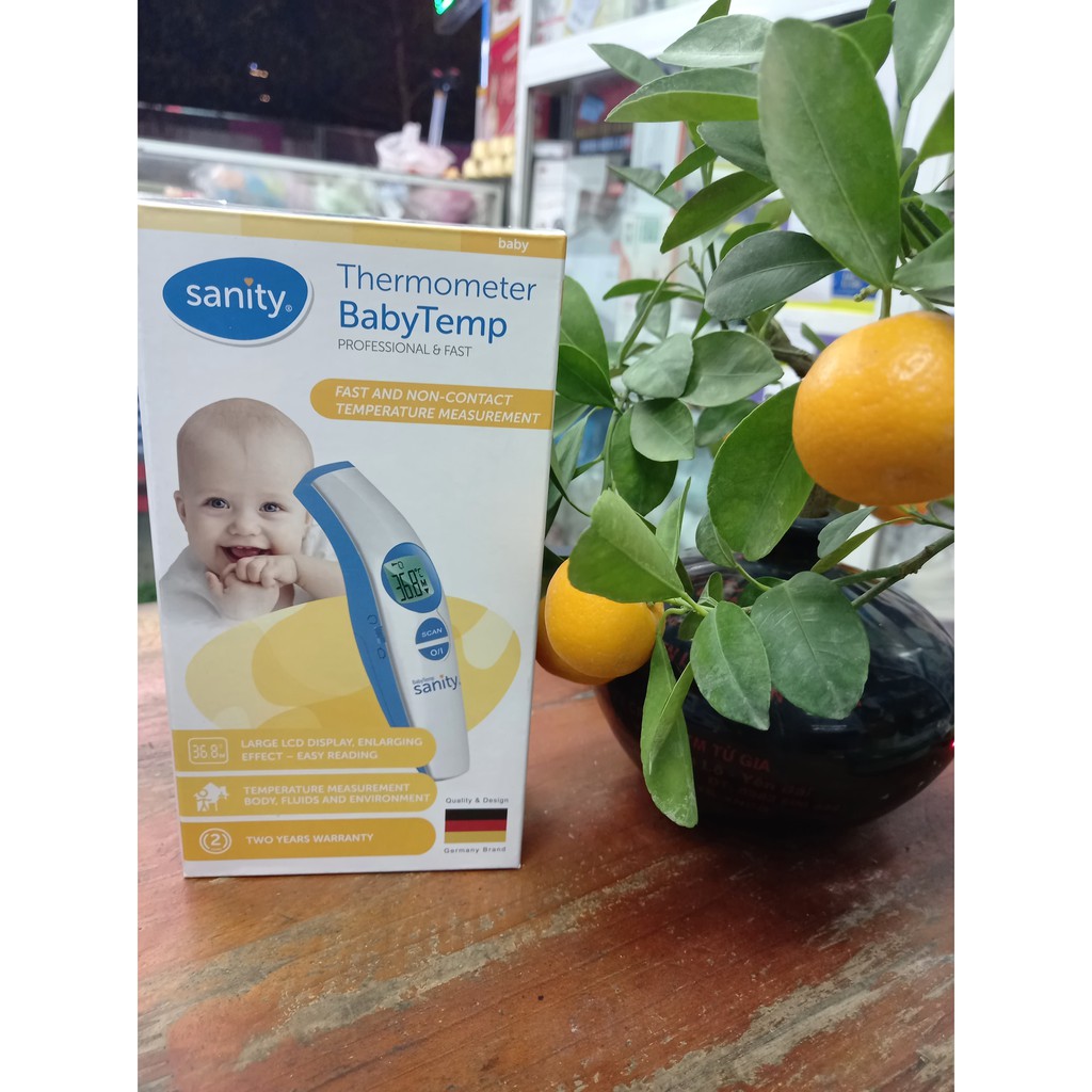 Nhiệt kế hồng ngoại đo trán Baby Temp Sanity AP 3116 3 trong 1