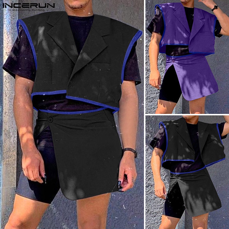 Bộ đồ INCERUN thiết kế thời trang cá tính cho nam